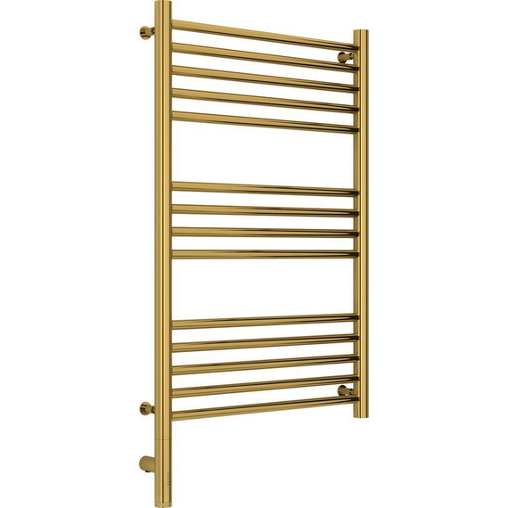 Полотенцесушитель электрический Сунержа Богема 3.0 П14 800x500 мм (прямая перемычка) 03-5804-8050 L, золото - фото 