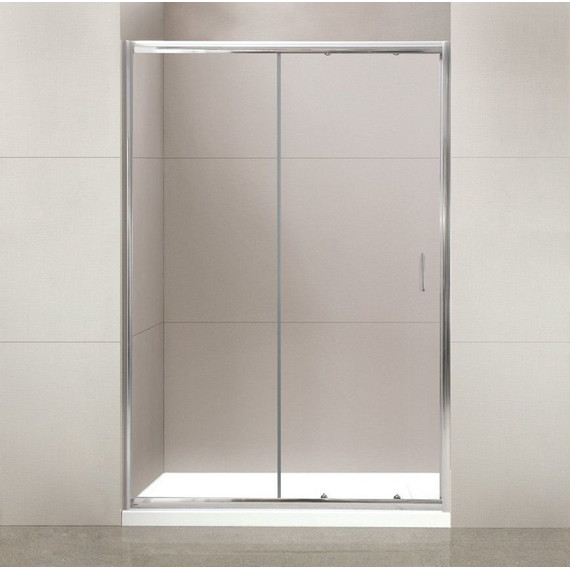 Душевая дверь BelBagno 160 см UNO-195-BF-1-160-C-Cr, хром/прозрачное - фото 2