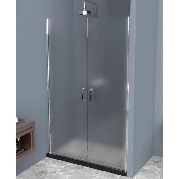 Душевая дверь BelBagno 70 см UNO-B-2-70-P-Cr, хром/матовое - фото 