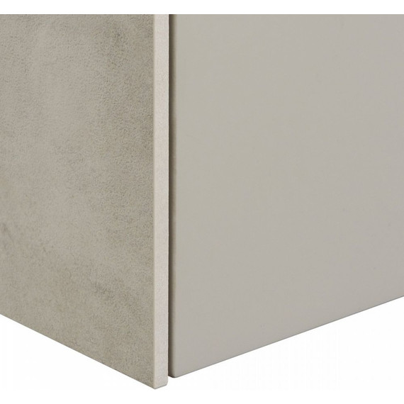 Шкаф подвесной Акватон Сохо 35 см 1A258403AJ9A0, слэйт/галька серая - фото 3