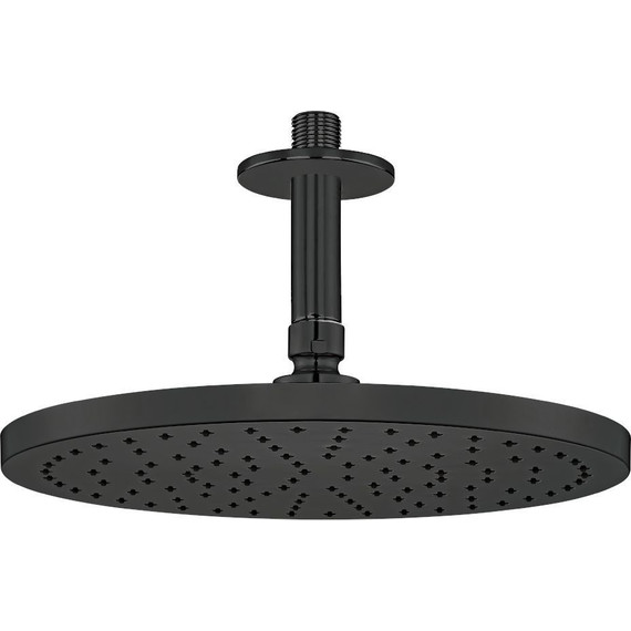 Верхний душ E.C.A. Myra 102145033C1EX 255x255 мм, черный матовый - фото 