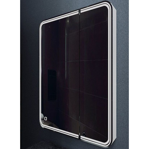 Зеркало-шкаф Art&Max Verona Led 70 см AM-Ver-700-800-2D-L-DS-F - фото 2