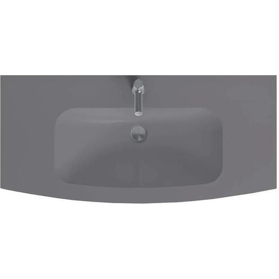 Раковина мебельная Jacob Delafon Nona 101 см EB1885RU-DE4, серый матовый - фото 