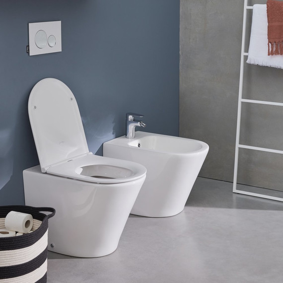 Унитаз приставной Jacob Delafon Rodin+ EDAA102-00 - фото 2