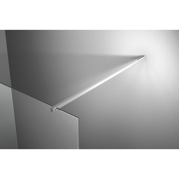 Душевая перегородка Jacob Delafon Contra 140 см E22W140-GA (стекло 8 мм), хром/прозрачное - фото 4