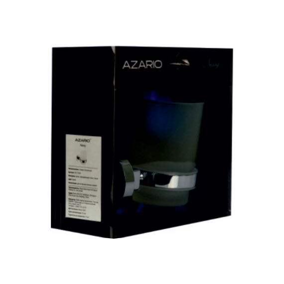 Стакан для зубных щеток Azario Nessy AZ-73106 - фото 2