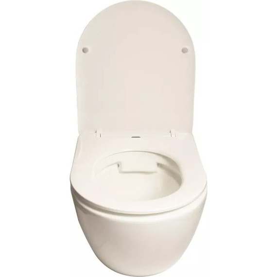 Инсталляция Grohe Rapid SL с подвесным безободковым унитазом SantiLine SL-5005 - фото 4