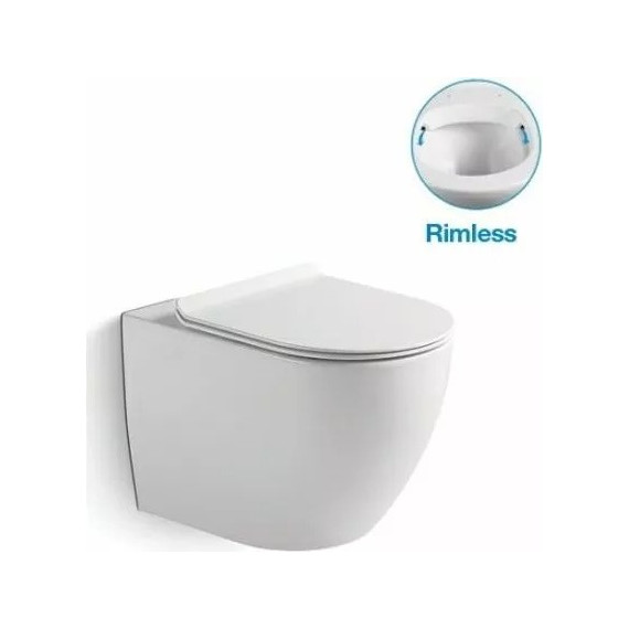 Инсталляция Grohe Rapid SL с подвесным безободковым унитазом SantiLine SL-5005 - фото 5