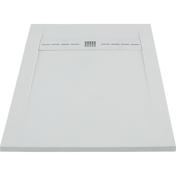 Каменный поддон Aquanet Delight 140x90 см 258885, серый - фото 3