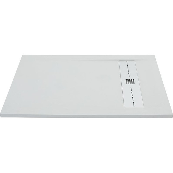 Каменный поддон Aquanet Delight 160x90 см 258887, серый - фото 