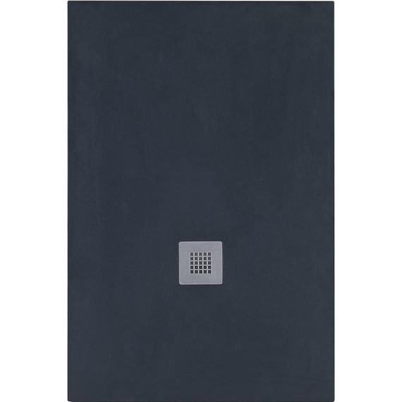 Каменный поддон Aquanet Pleasure 160x80 см 258894, чёрный - фото 4