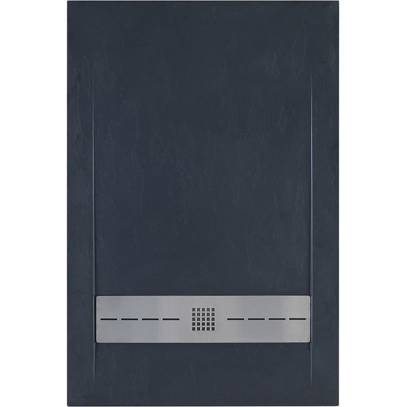 Каменный поддон Aquanet Delight 140x90 см 258899, чёрный - фото 4