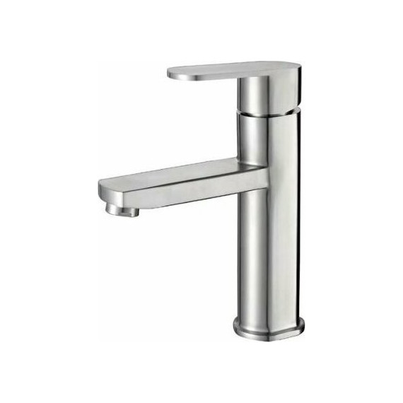 Смеситель для раковины Haiba HB10806, нержавеющая сталь - фото 