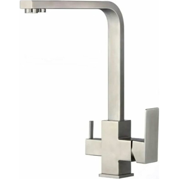 Смеситель для кухни Haiba HB76803-2, нержавеющая сталь - фото 