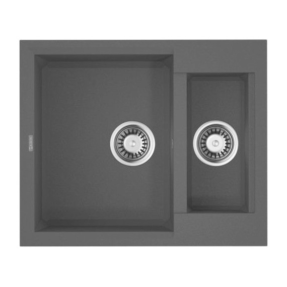 Кухонная мойка Omoikiri Sakaime 60-2-BL 4993908, чёрный, Цвет производителя: чёрный - фото 