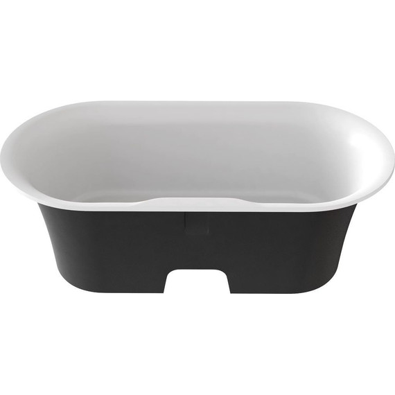 Ванна каменная Bas Венеция 170x80 см, чёрный - фото 2