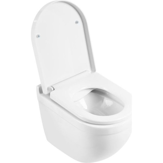 Унитаз подвесной безободковый BelBagno Senso-R BB017CHR - фото 4