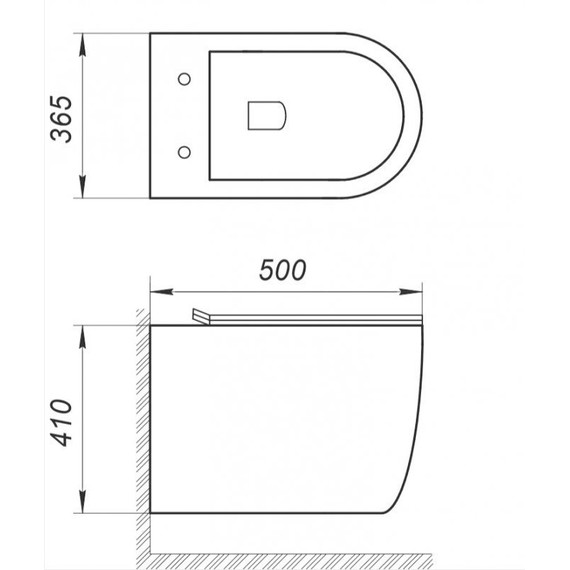 Унитаз подвесной безободковый BelBagno Amanda BB051CHR - фото 10