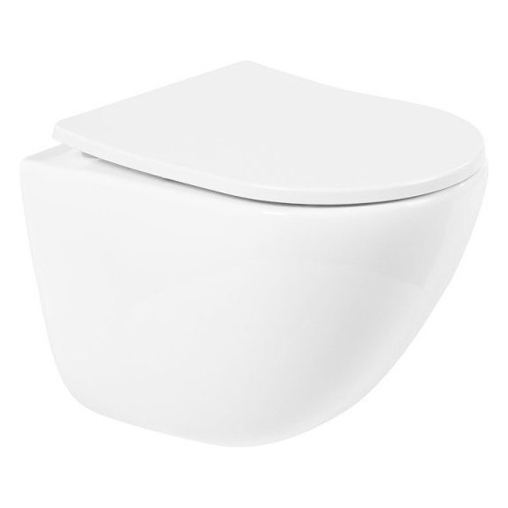 Унитаз подвесной безободковый BelBagno Amanda BB051CHR - фото 6