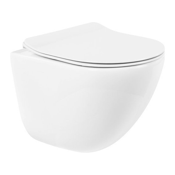 Унитаз подвесной безободковый BelBagno Amanda BB051CHR - фото 9