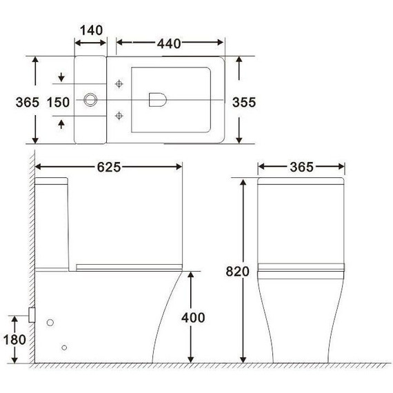 Унитаз-компакт безободковый BelBagno Marmi BB052CPR - фото 11