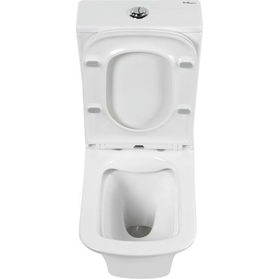 Унитаз-компакт безободковый BelBagno Marmi BB052CPR - фото 5