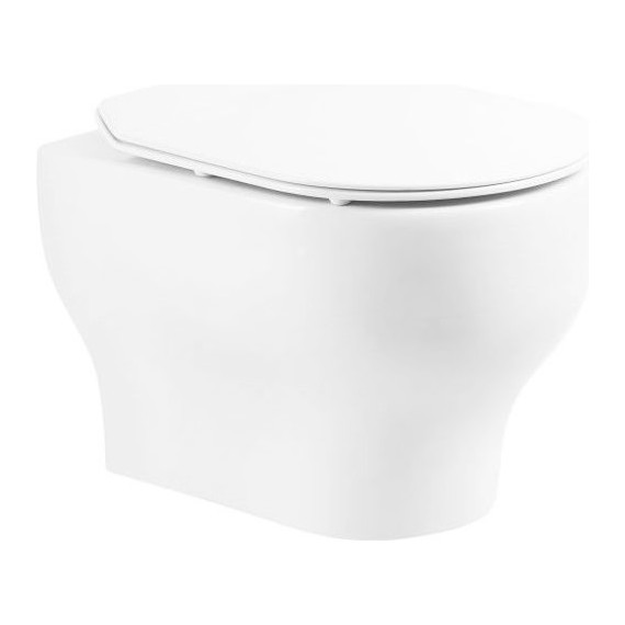 Унитаз подвесной безободковый BelBagno Lucie BB063CHR - фото 5