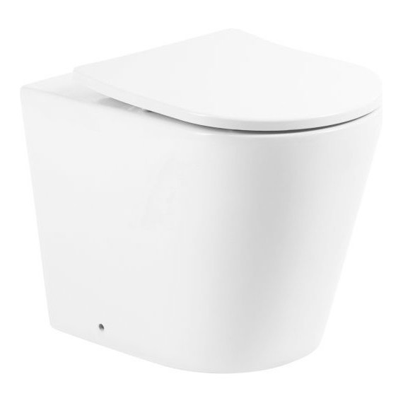 Унитаз приставной безободковый BelBagno Flay-R BB1003CBR - фото 