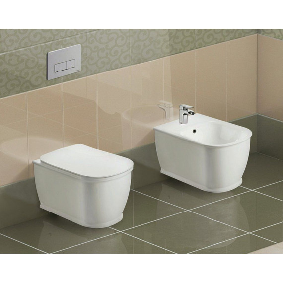 Унитаз подвесной безободковый BelBagno Prado BB10150CH - фото 6