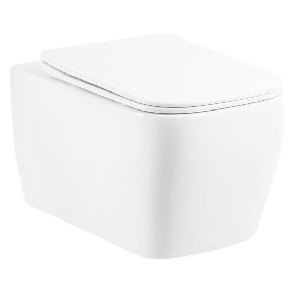 Унитаз подвесной безободковый BelBagno Veneto BB132CHR - фото 