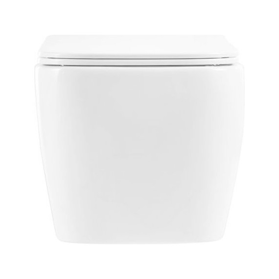 Унитаз подвесной безободковый BelBagno Veneto BB132CHR - фото 3