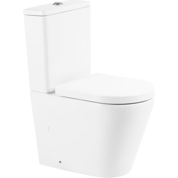 Унитаз-компакт безободковый BelBagno Flay-R BB2149CPR - фото 2
