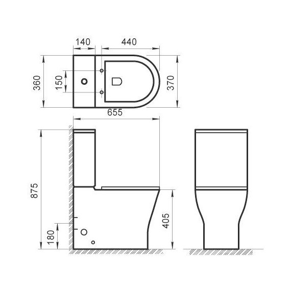 Унитаз-компакт безободковый BelBagno Acqua BB340CPR - фото 9