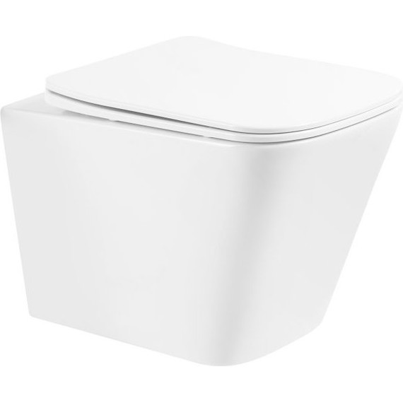 Унитаз подвесной безободковый BelBagno Ardente-R BB520CHR - фото 4