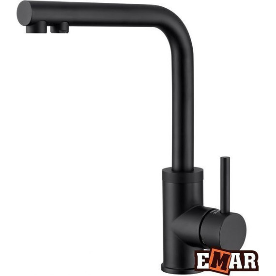 Смеситель для кухни Emar ЕСВ 7015, чёрный, Цвет производителя: чёрный - фото 