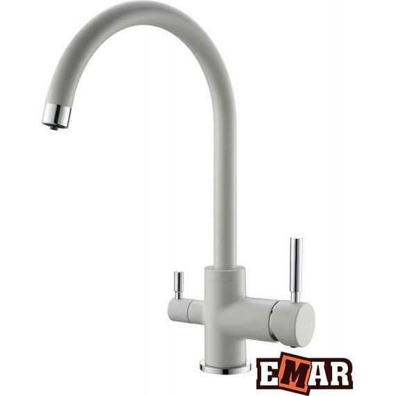 Смеситель для кухни Emar EC-3007, агат, Цвет производителя: агат - фото 