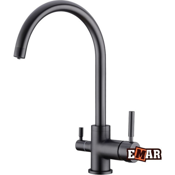 Смеситель для кухни Emar ECB-3007 PVD, Dark - фото 