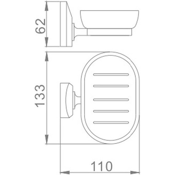 Мыльница Haiba HB1602 - фото 2