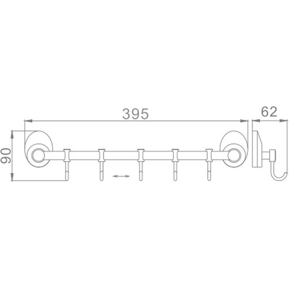 Набор крючков Haiba HB1615-5 - фото 2