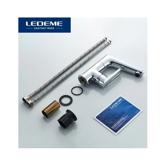 Смеситель для раковины Ledeme L1066 - фото 6