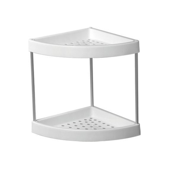 Полка угловая Ledeme L362-2, белый - фото 