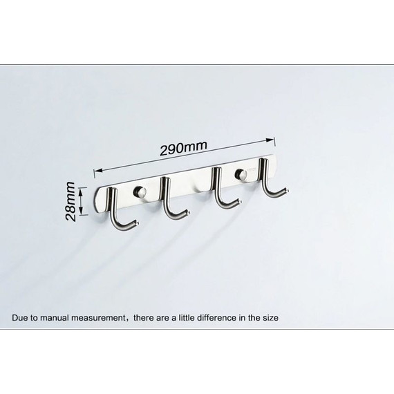 Набор крючков Ledeme L70201-4, сатин - фото 7