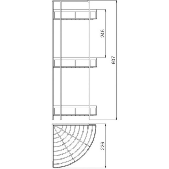 Полка угловая Potato P329-3 - фото 2