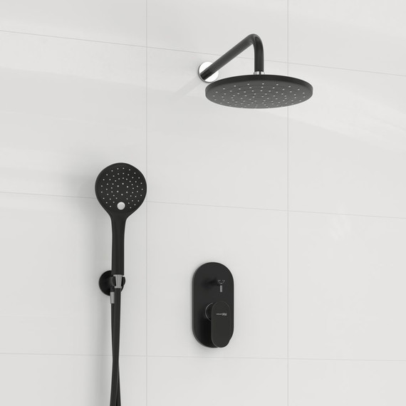 Душевая система для душа WasserKraft A16777, чёрный - фото 6