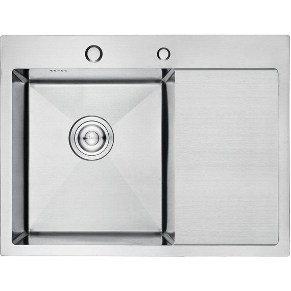 Кухонная мойка Gerhans K35848-L 1 мм, нержавеющая сталь, Цвет производителя: нержавеющая сталь - фото 