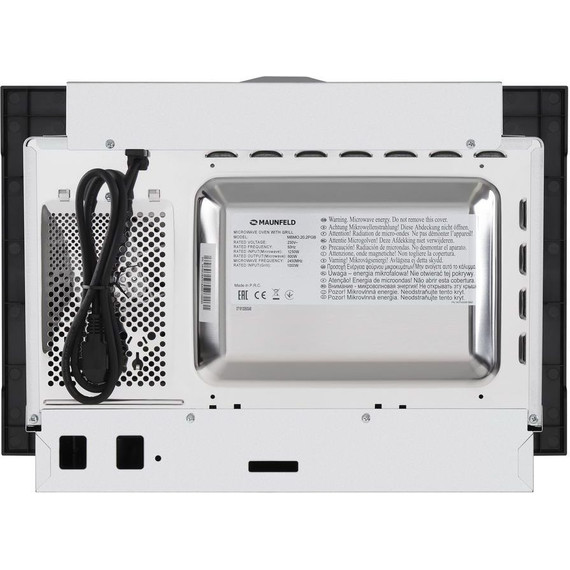 Встраиваемая микроволновая печь Maunfeld MBMO.20.2PGB - фото 8