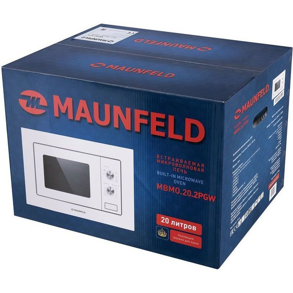 Встраиваемая микроволновая печь Maunfeld MBMO.20.2PGW - фото 10