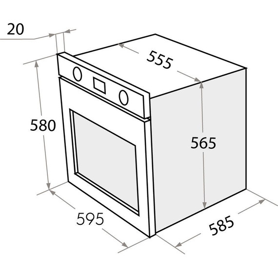 Электрический духовой шкаф Maunfeld AEOH.749B - фото 17