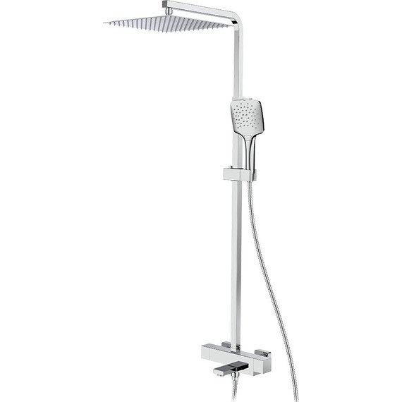 Душевая стойка с термостатом Gappo G2418-40 - фото 