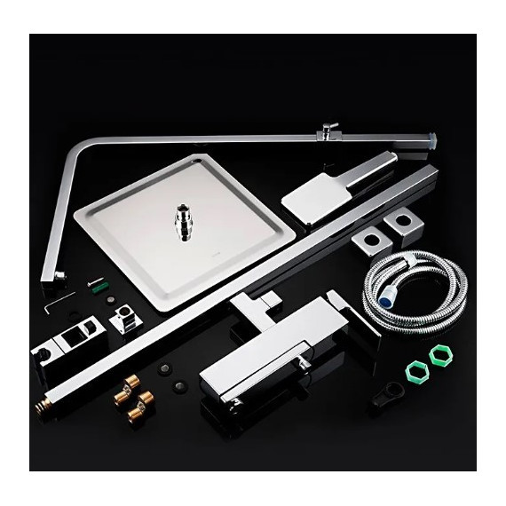 Душевая стойка со смесителем телескопическая Gappo G2418 - фото 6